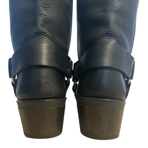 Frye Black Leather Heeled Boots - Picture 7 of 11